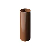 ТН ПВХ 125/82 труба (3 м) глянец коричневая