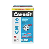 Клей Ceresit CM 16 для плитки эластичный 25 кг