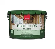 Защитная декоративная пропитка для древесины NEOMID BiO COLOR Classic Бесцветный 9 л