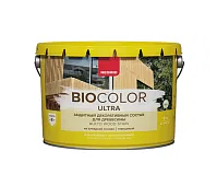 Защитный декоративный состав для древесины NEOMID BiO COLOR Ultra Белый 9 л