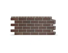 Панель фасадная Docke Berg 1015 х 434 мм/ 0,44 м2 коричневый